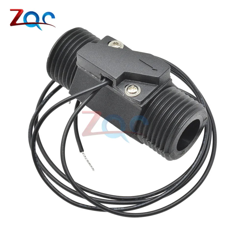 AC 220V 10W 3A 22mm Water Flow Switch Vertical/Horizontal Water Sensor Magnetic Control Switch G1/2Inch BSP Thread