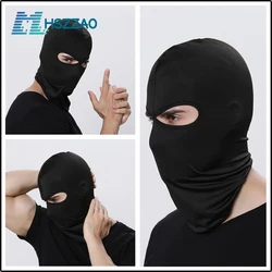 Motorcycle dust mask Riding Outdoor Dual-hole headgear hat windproof outdoor riding headgear face mask