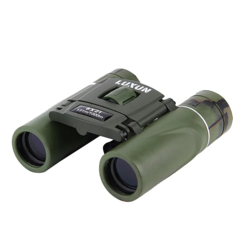 8x21 HD Binoculars 1000M Long Range Folding Mini Telescope Optics For Hunting Sports Outdoor Camping Travel