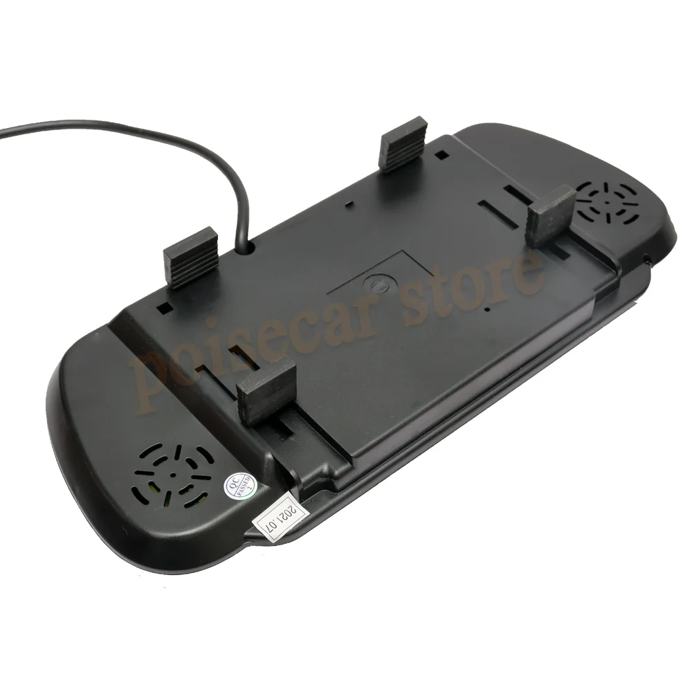 7-inch  TFT LCD Rearview Mirror HD Car Monitor Truck Reversing Image 12-24V Display For Car DVD Parking System
