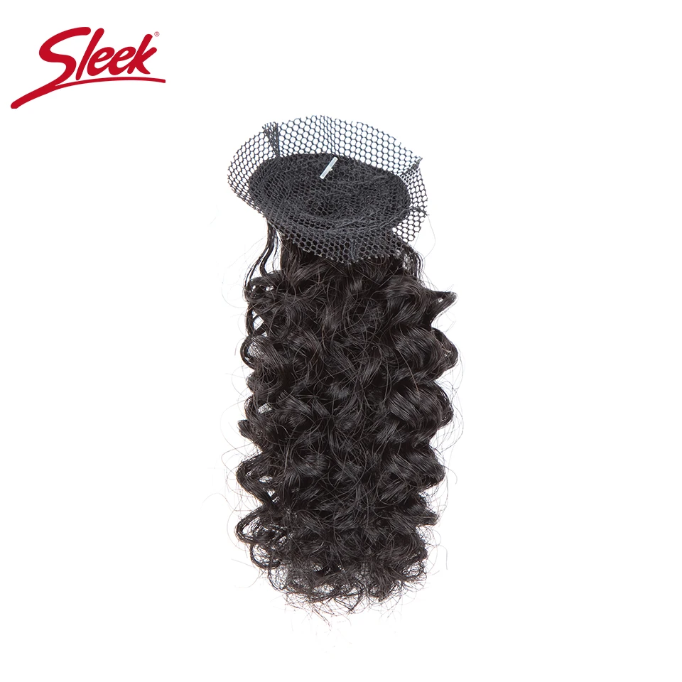 Sleek-Indian Kinky Curly Hair Pacotes com Encerramento, Duplo Extensão do Cabelo Desenhado, Remy Curto, Barato, P1B/30 #, P4/27 #, Brown 4 #, 5 Pacotes