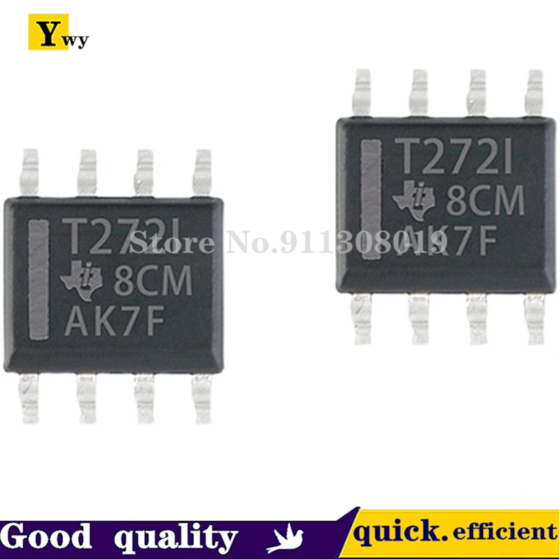 10pcs 272I 272C TLV272CDR TLV272IDR SOP8 foot new amplifier chip