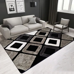 European Style Carpets for Living Room Large Area Rugs Home Carpet Bedroom Parlor Rug Geometric Mat Alfombra Para Cocina Tapis