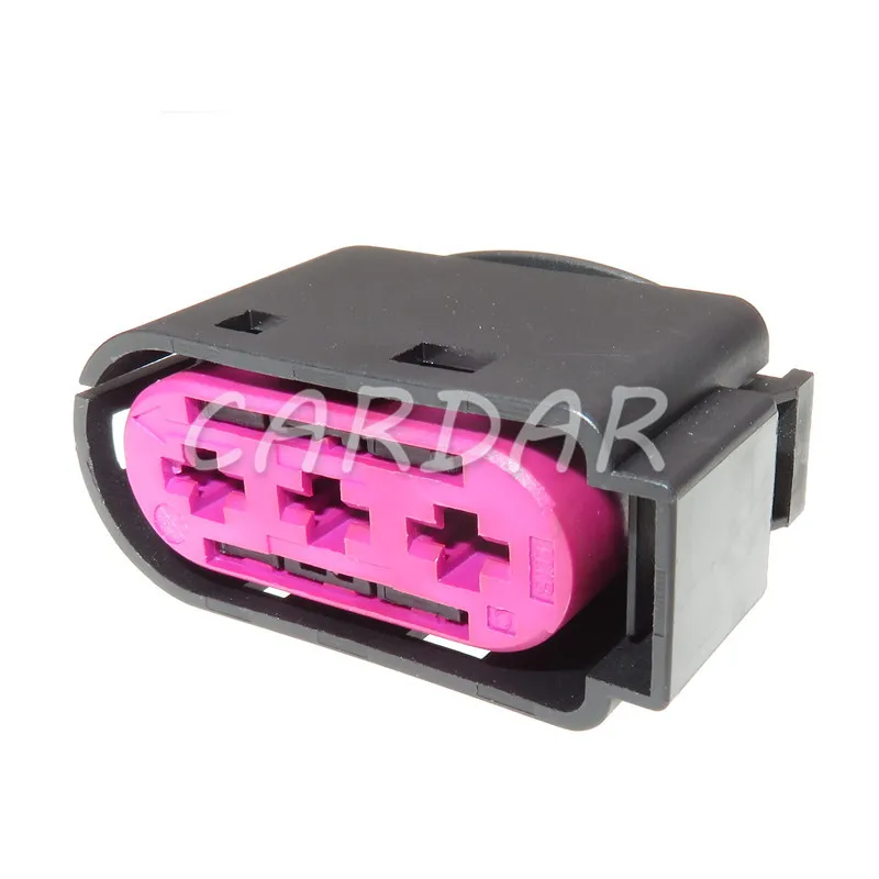 1 Set 3 Pin 1J0 937 773 Car Fuse Box Connector Plug Sealed Waterproof Automotive Cable Socket AC Assembly 1J0937773 For VW Audi