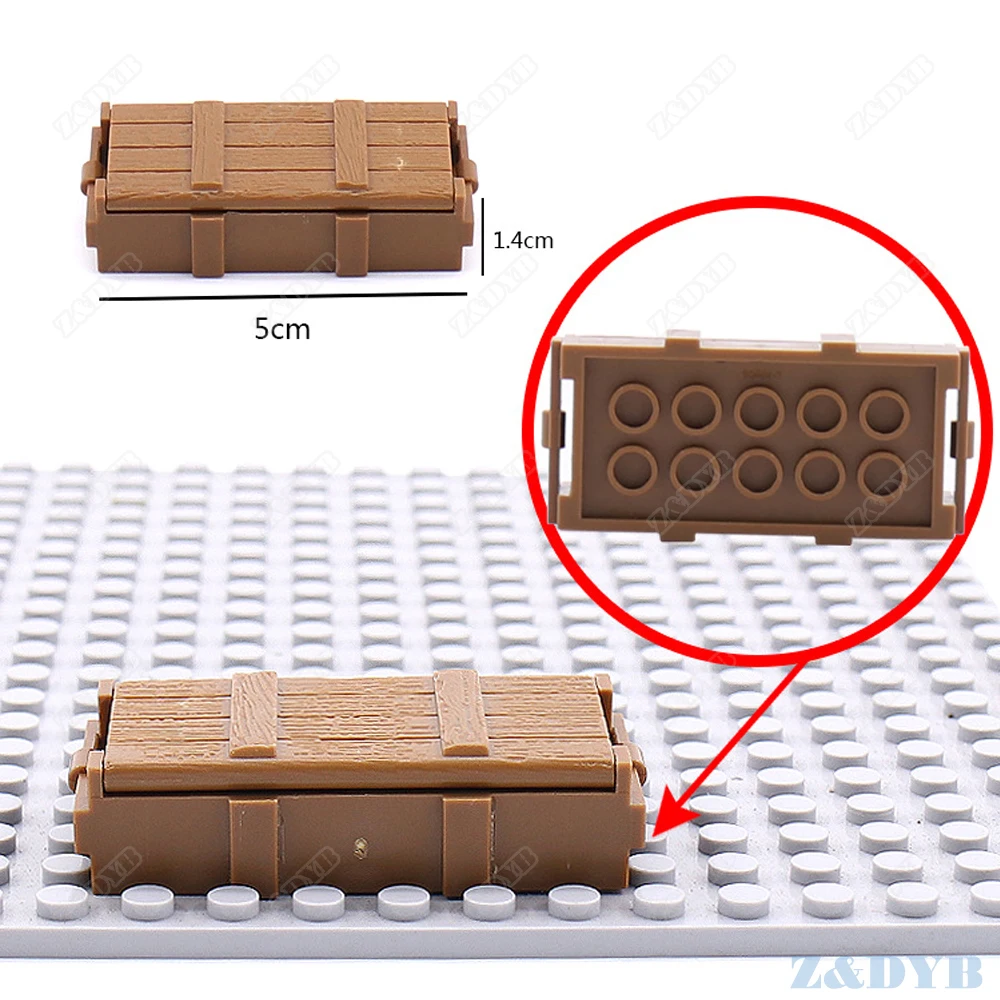 Cajas de armas de Rifle de mosin-nagant Kar98K, figura militar de soldado, modelo Playmobil, bloques de construcción, juguete para niños, WW2