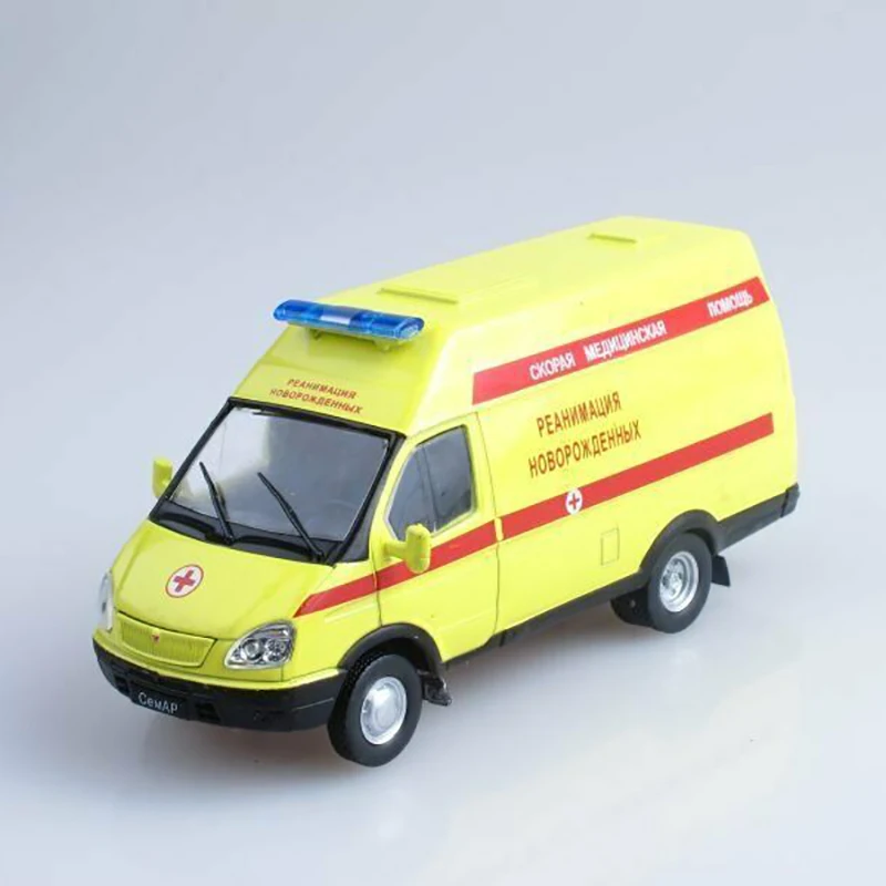Model samochodu 1:43 Diecast 3234 – Wspaniały prezent dla kolekcjonerów i miłośników klasycznych wozów ratunkowych