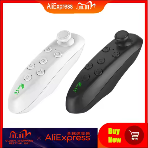 Wireless Bluetooth Gamepad Update VR Remote Controller For Android Joystick Game Pad Control For 3D Glasses VR BOX Shinecon