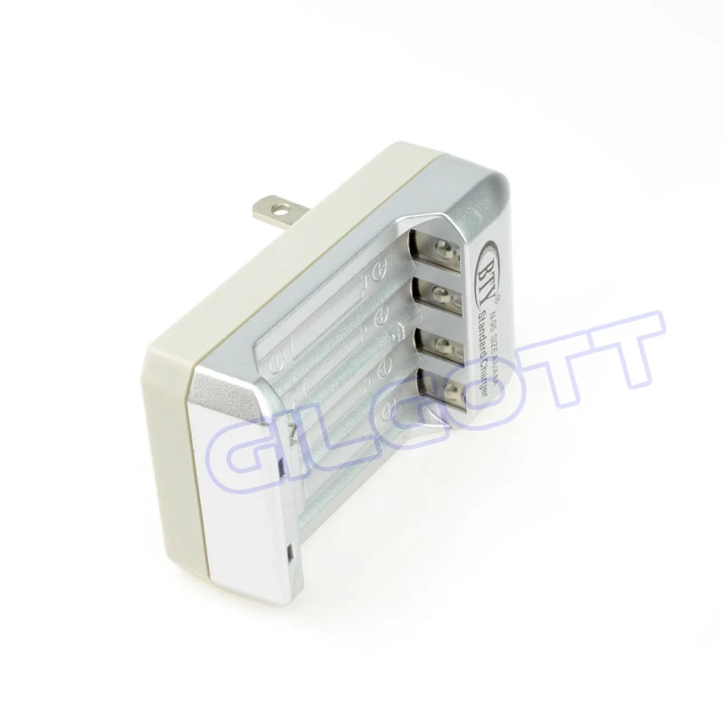 BTY N-95 4 فتحات متعددة الوظائف شاحن بطارية سريع ل AA/AAA Ni-mh Ni-CD بطاريات قابلة لإعادة الشحن مع الولايات المتحدة التوصيل