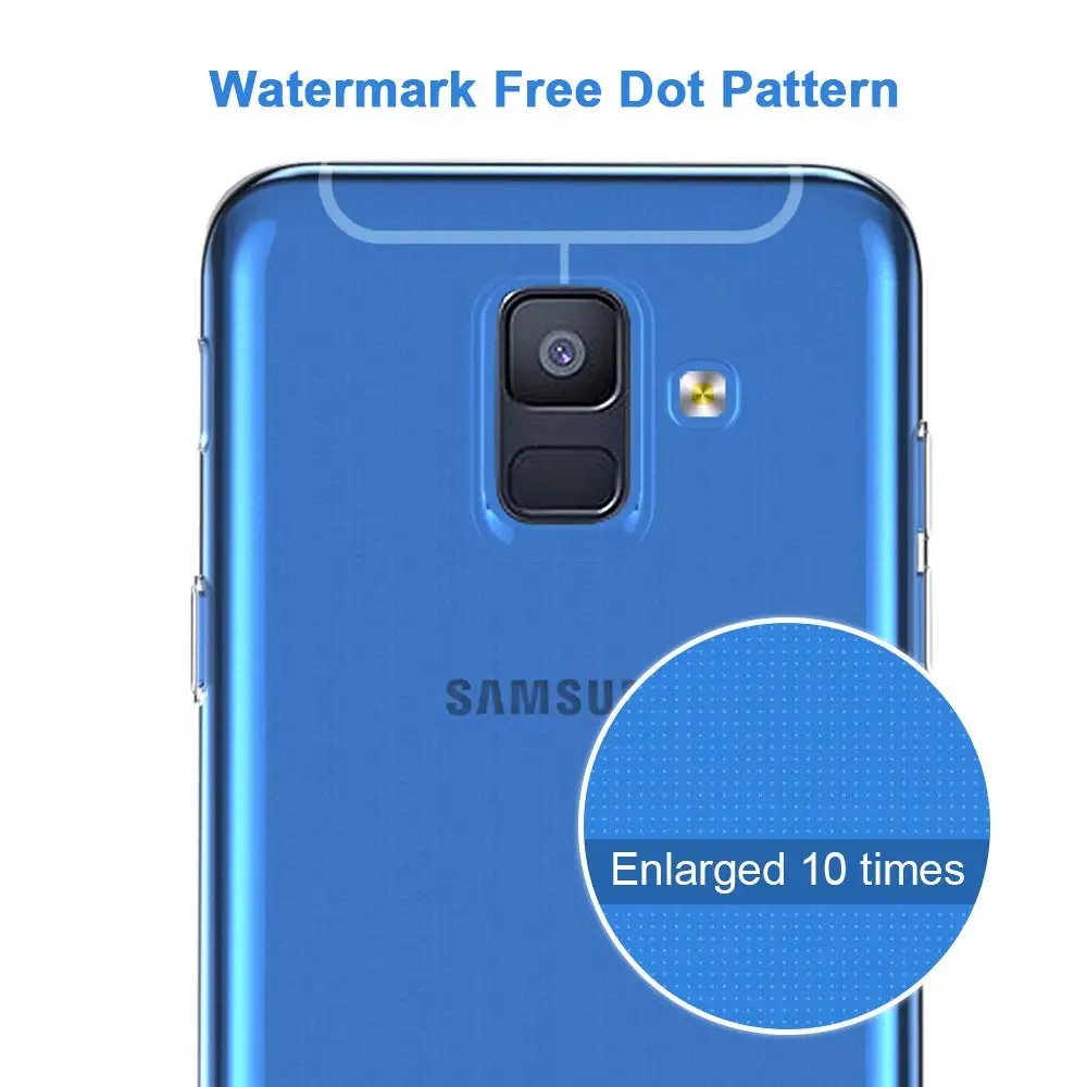 Ultra Thin Transparent TPU for Samsung Galaxy A6 A6Plus A6S 2018 Phone Case Back Cover Clear Silicone Fundas GalaxyA6 Plus Coque