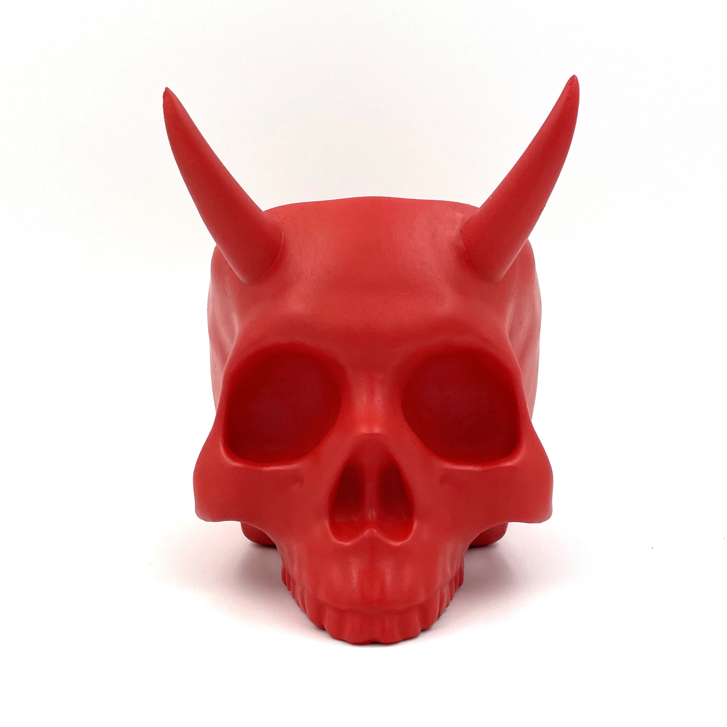 الجمجمة زارع حامل الراتنج زهرة العصارة وعاء هيكل عظمي الزهرية وعاء حلوى هالوين طبق تمثال النحت الهيكل العظمي