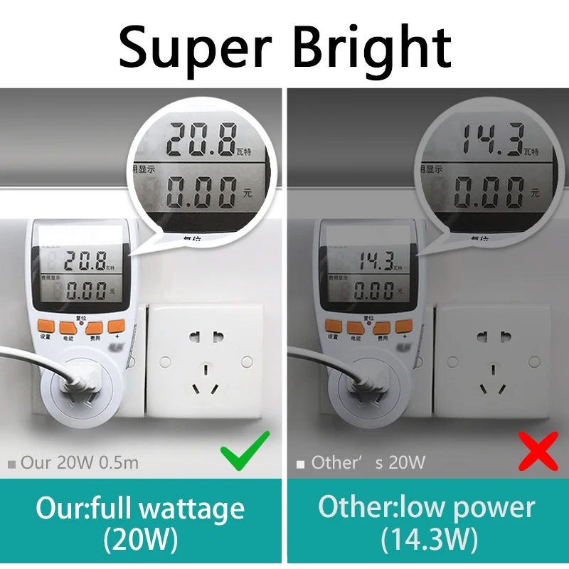 Imagem -02 - Luz de Tubo Led para Cozinha sob o Armário Conjunto Inteiro Lâmpada de Parede Iluminação do Armário 5w 10w 20w 110v 220v