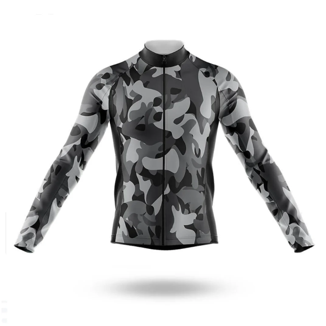 Cycling Jersey Printing Custom Made Sublimated High Quality Sports Wear Digital Wholesale Bicycle Clothes Shirts Long Sleeve Men