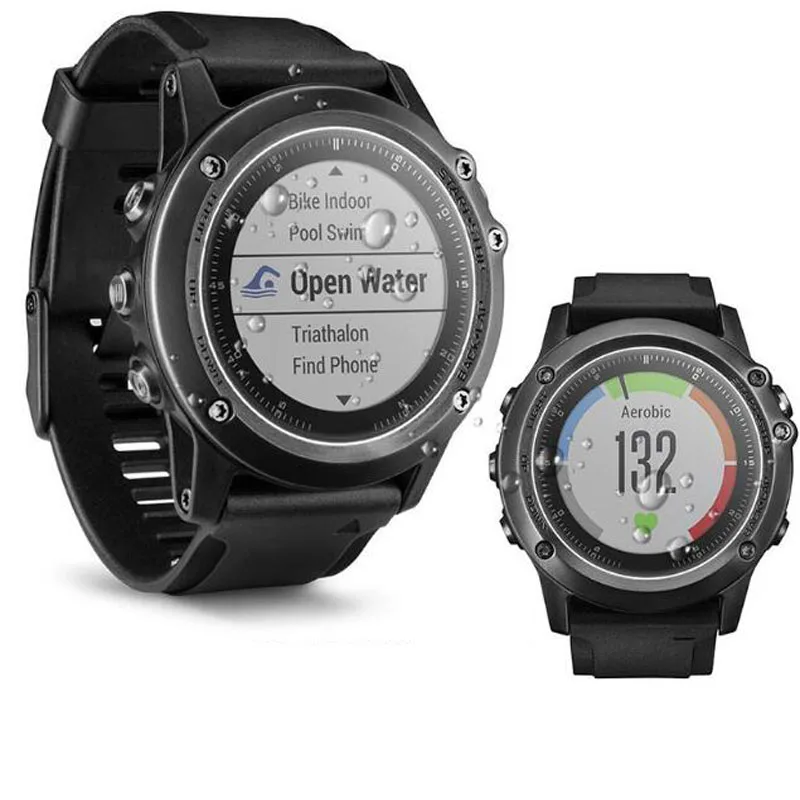 2 Chiếc TPU Mềm Mại Trong Suốt Bảo Vệ Bộ Phim Bảo Vệ Cho Garmin Fenix 3/Fenix3 HR Bảo Vệ Màn Hình Full Tấm Bảo Vệ Màn Hình bao Da (Không Kính)