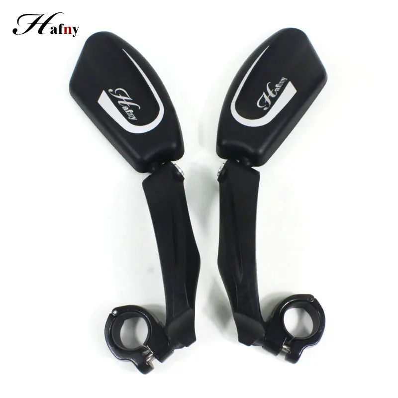 Hafny Bicycle Rearview Mirrors 360° Rotatable Rearview Mirror Handlebar Rearview-mirror Bike Cycling Safety Rear View Mirror