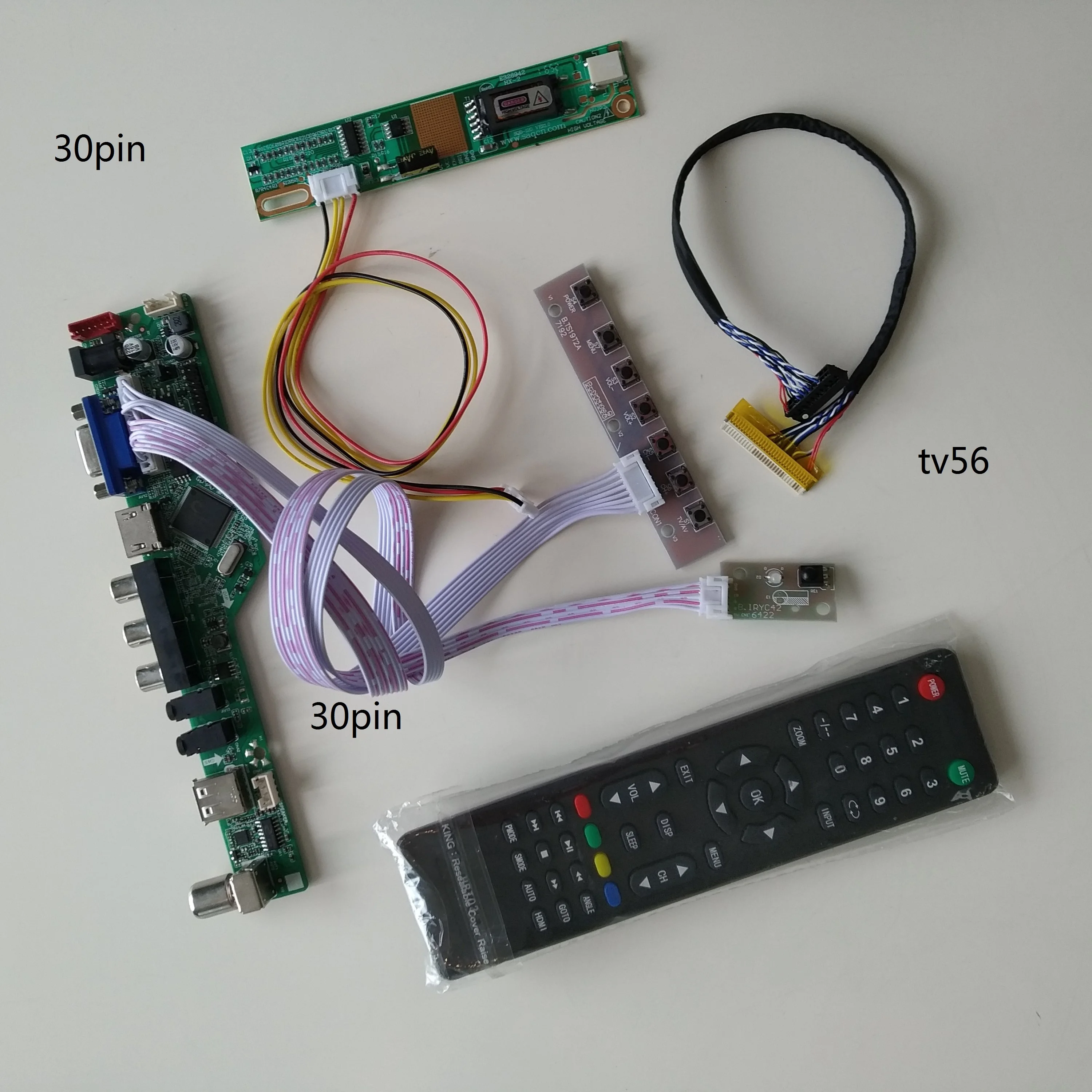 

TV Controller Board for N154I2-L02 N154I2-L01 N154I2-L03 N154I2-L04 N154I2-L05 1280X800 15.4" panel VGA AV USB HDMI-compatible