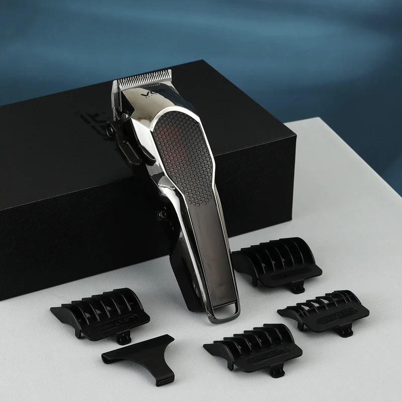 VGR 189 Hair Clipper ของเหลวคริสตัล Rechargeable Professional ส่วนบุคคล USB Clippers Trimmer เครื่องตัด Barber Clippers