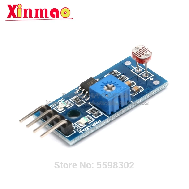 

1PCS Photoresist sensor module light sensing intelligent car accessories yourcee