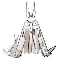 Splitman SQT MQ-21 Multiltool Folding Knife Plier 19 in 1 EDC Camping Suvival Multi-function Tools Mini Scissors Screwdriver Saw