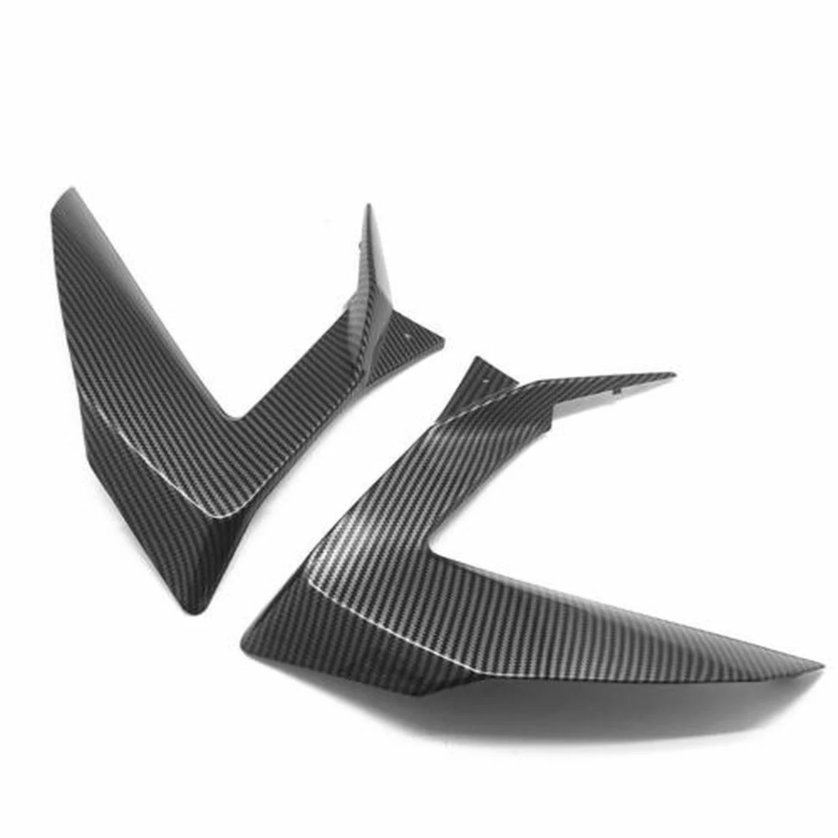 Carbon Fiber Pattern Side Lower Infill Panel Fairing for KAWASAKI Ninja ZX6R 2013-2018