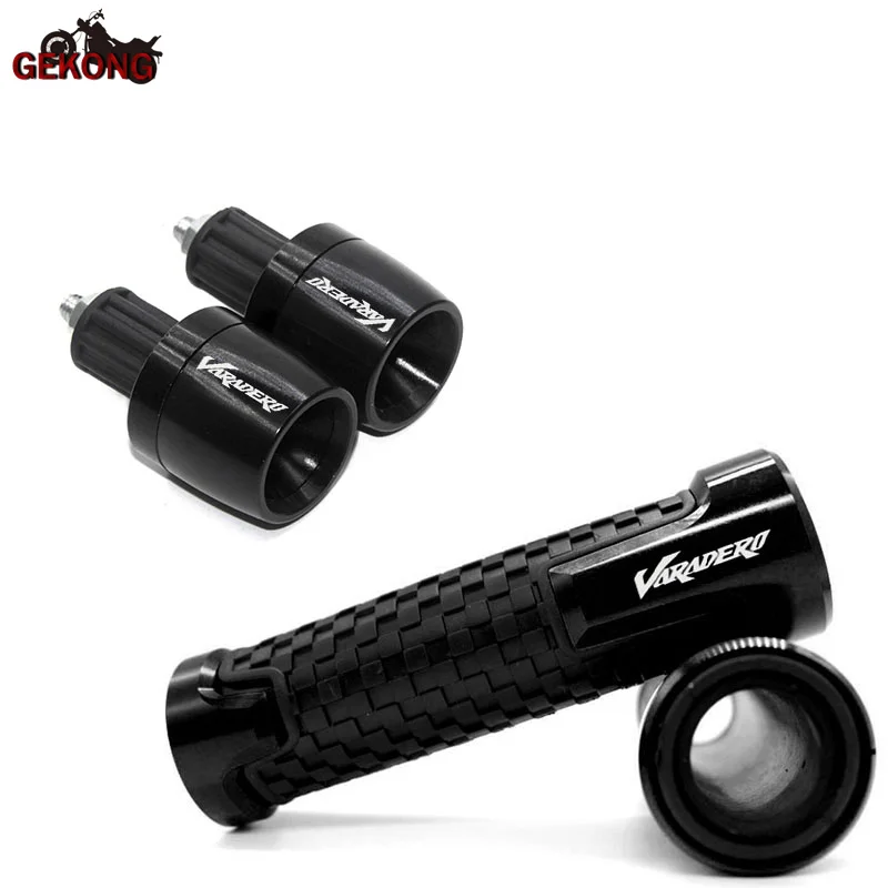 صالح ل XL1000/V/VARADERO XL 1000 1999-2013 2000 2001 2002 2003 7/8 ''22 مللي متر دراجة نارية المقود القبضات ينتهي مقود قبضة نهاية