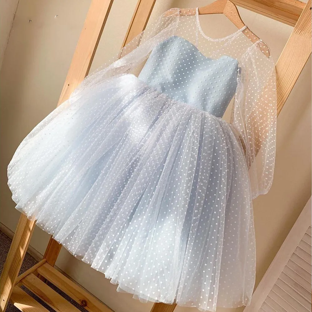 Vestido rendado com costura, vestido infantil feminino com renda vestidos elegantes para festa de aniversário de meninas e graduação