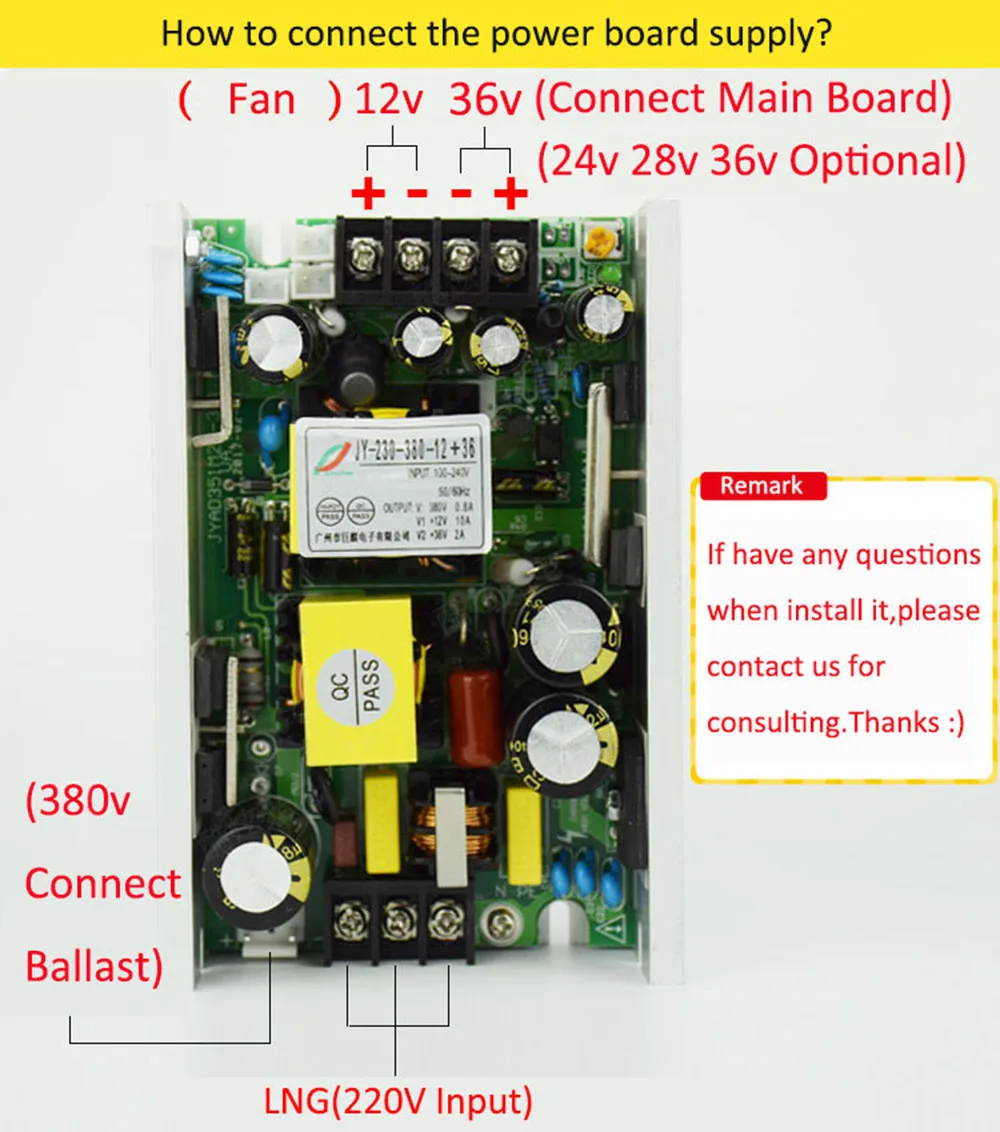 5R/7R Stage Beam Light Driver Ballast SMPS Switched Mode Power Supply Drive Replacement Part For Sharpy Beam Moving Head Light