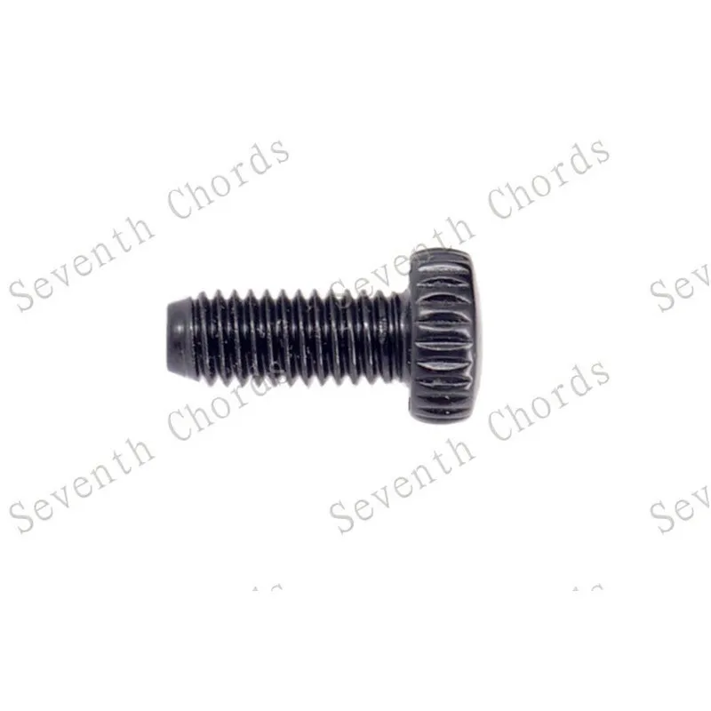 12 Teile/los Schwarz Tremolo Brücke Feine Tuning Schrauben Für Elektrische Gitarre Zubehör Teile Doppel Locking System – Detail 3