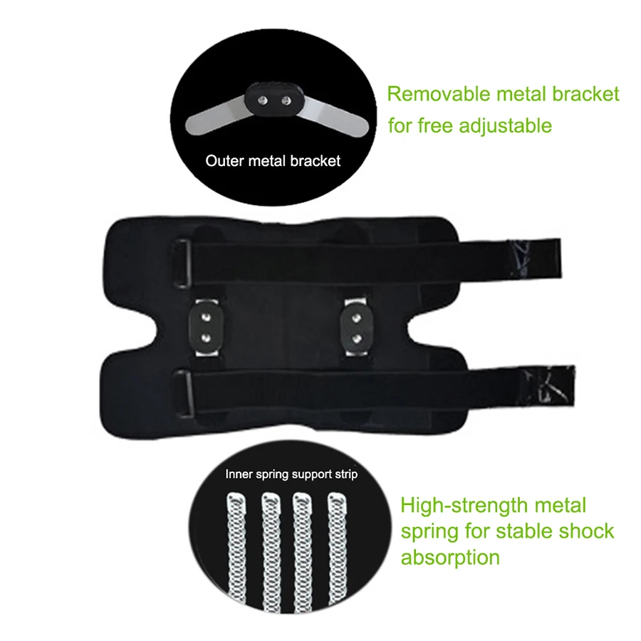 Adjustable Breathable Knee Brace Orthopedic Stabilizer Knee pads Support Guard with Inner Flexible Hinge Sports Knee Pads