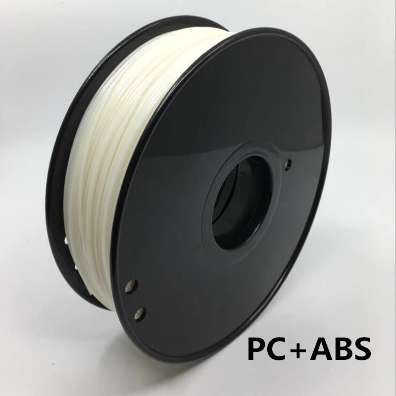 

3D Printing Filament PC + ABS 1.75mm 3mm 1KG Has High Hardness Good Toughness Rigidity Better Performance Than Pure PC and ABS