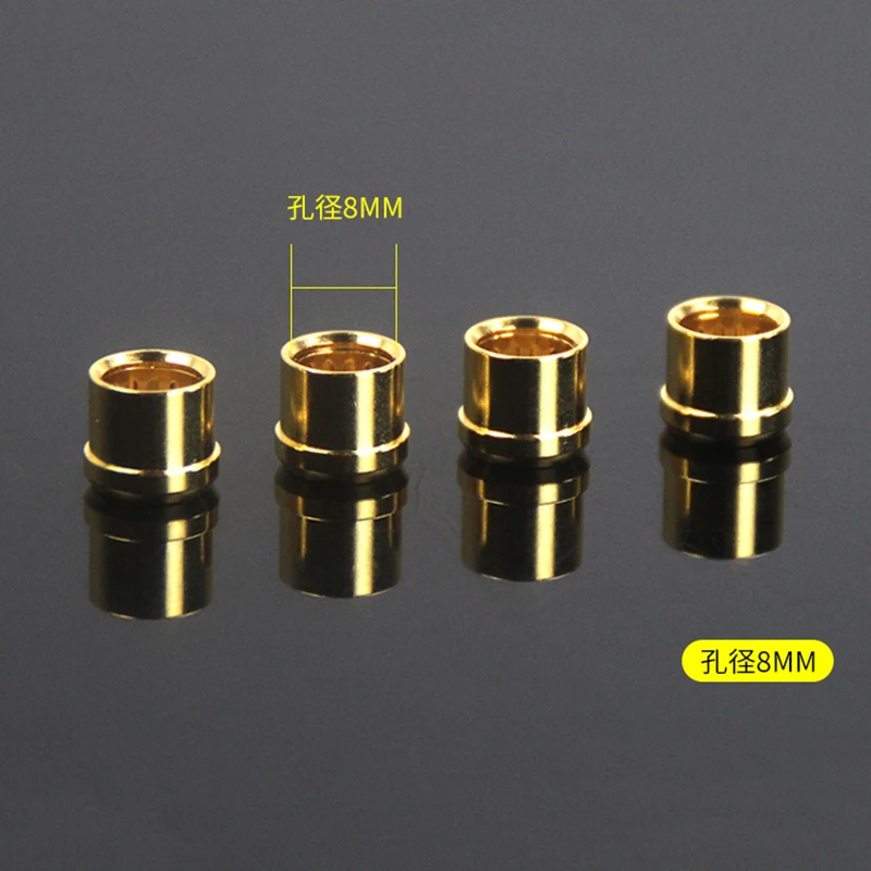 

hifi 8-50pcs gold plated Short Circuit Socket Phono Connector RCA Shielding jack socket protect cover caps