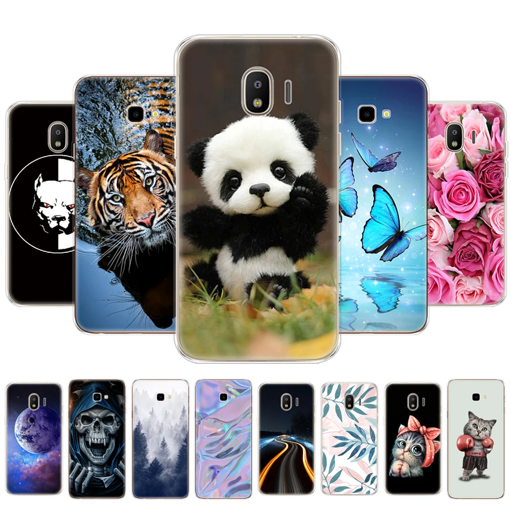 For Samsung J4 Plus 2018 Case Soft TPU Cover For Samsung J4 Plus J4 Prime sm j415 Silicon Samsung Galaxy J4 2018 EU J400F J400