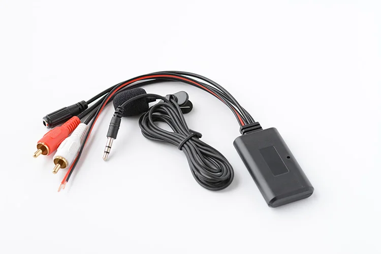 Pioneer-adaptador de áudio bluetooth sony 2rca, rádio e música, módulo bluetooth, adaptador rca para microfone e microfone