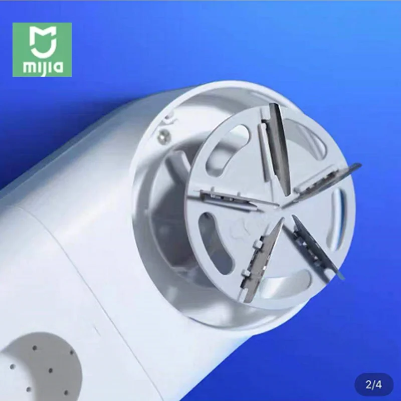 XIAOMI MIJIA مزيل الوبر القاطع رئيس قطع الغيار حزمة أطقم الملابس الزغب بيليه المتقلب آلة المحمولة تهمة ماكينة حلاقة للأقمشة