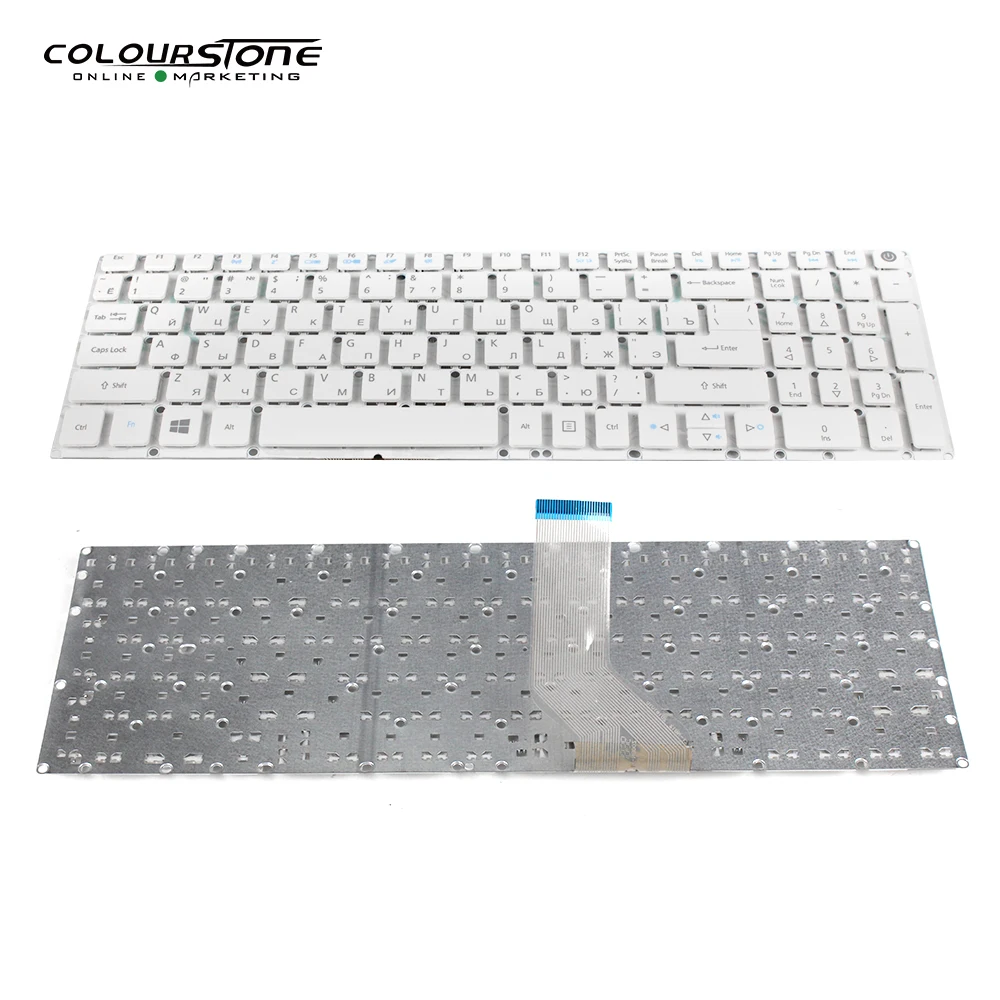 RU Keyboard клавиатура для ноутбука For Acer Aspire ES1-532 E5-573 E5-573T E5-573TG E5-573G E5-722 E15 E5-582P 56AV 507H 54G6