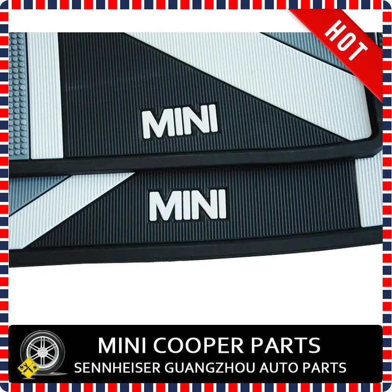 Brand New Rubber Material Big Union Jack Style Foot Mat For Mini Cooper Countryman S R60 (4 Pcs/Set)