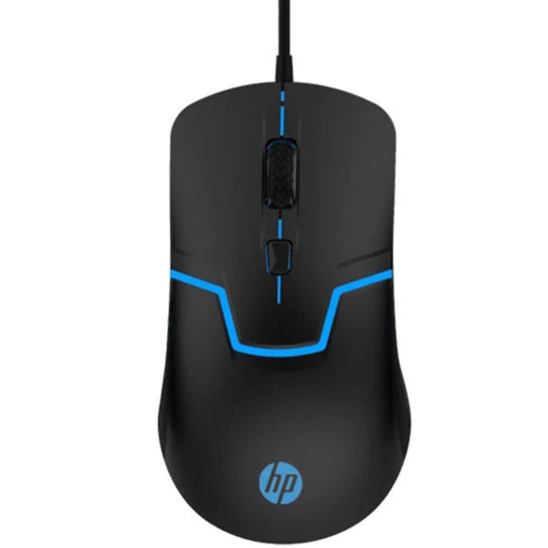 HP M-100 ILLUMINATED USB OPTICAL WIRED GAME PLAYER MOUSE