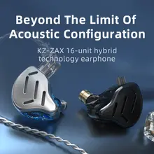 ZAX 7BA 1DD 16 Unit Hybrid In-Ear Earphones #5