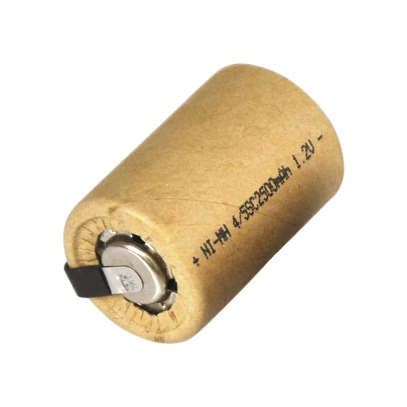 4-20PCS Ni-MH Rechargeable Battery 4/5SC 1.2V 2500mAh Sub C SC battery for DIY Power Tools battery Flashlight headlamp Batteries