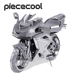 Piececool 3D Metal Puzzle Model Building Kits - Motorcycle Jigsaw Toy ,Christmas Birthday Gifts for Adults