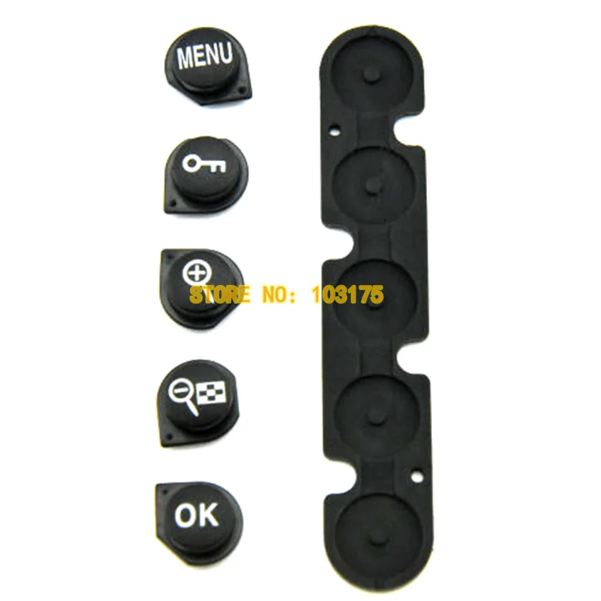 Tampa do botão traseiro para Nikon D810 Camera, Menu, OK, Ampliar, Novo