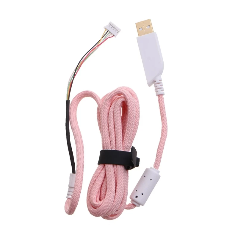 for ZOWIE FK-B ZA11-B ZA12-B Mouse Soft Umbrella Rope Cable Nylon Rope Mice Wire P8DC