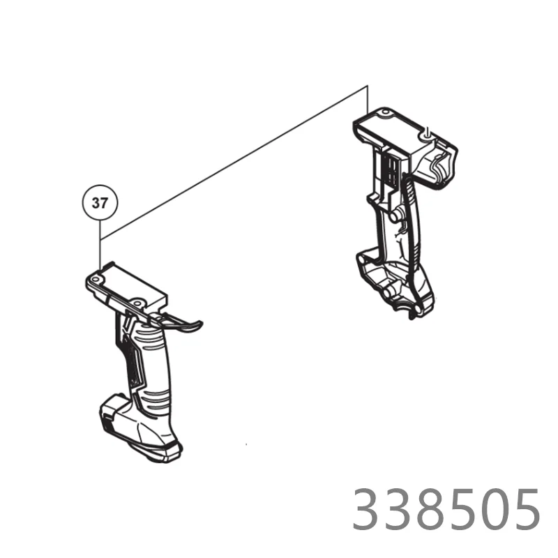 HANDLE SET For HITACHI WR25SE 338505 Power Tool Accessories Electric tools part