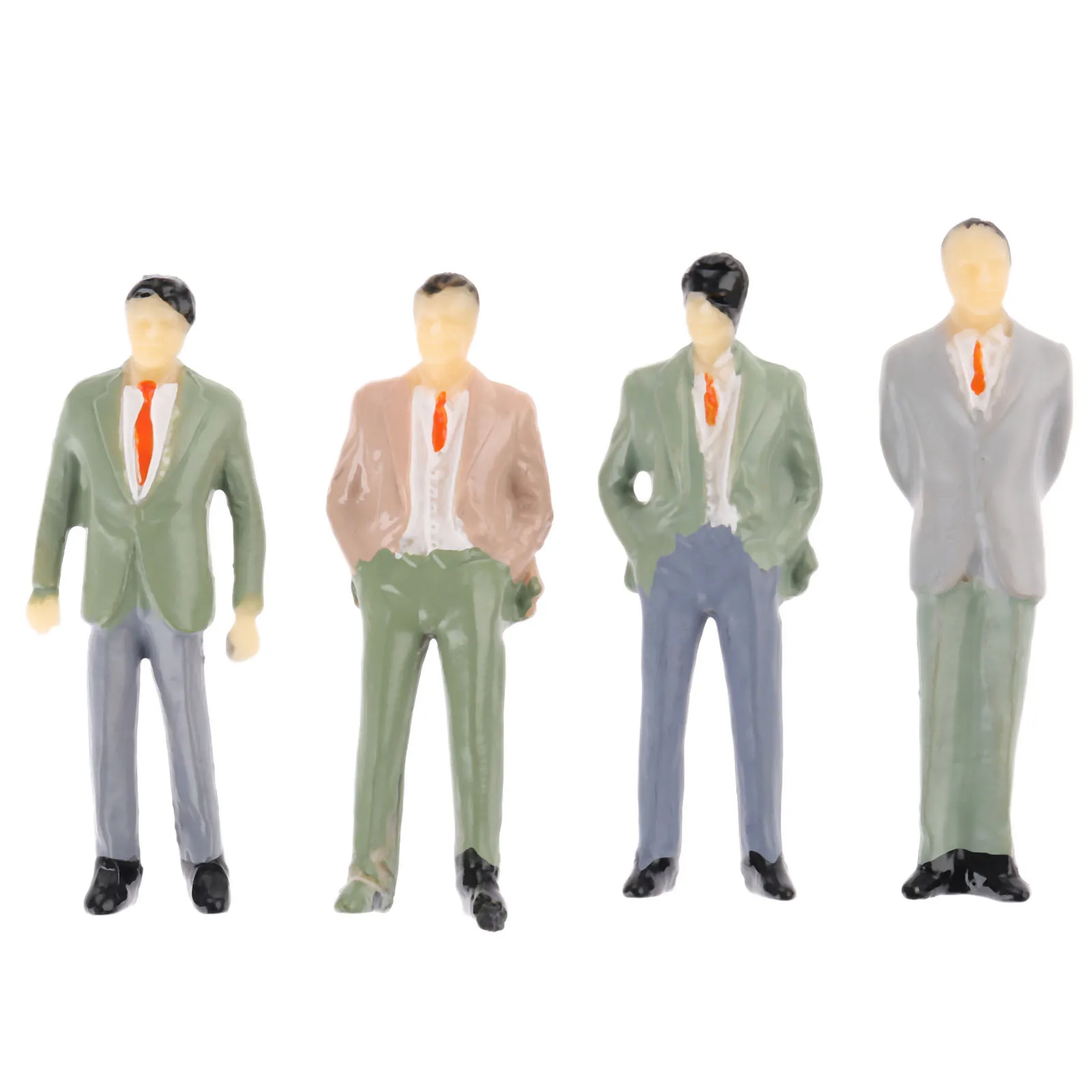 100 sztuk/partia 1:200 skala modelu Multicolor miniaturowe figurki modele architektoniczne ludzkiej skali Model ABS plastikowe ludzi 9MM