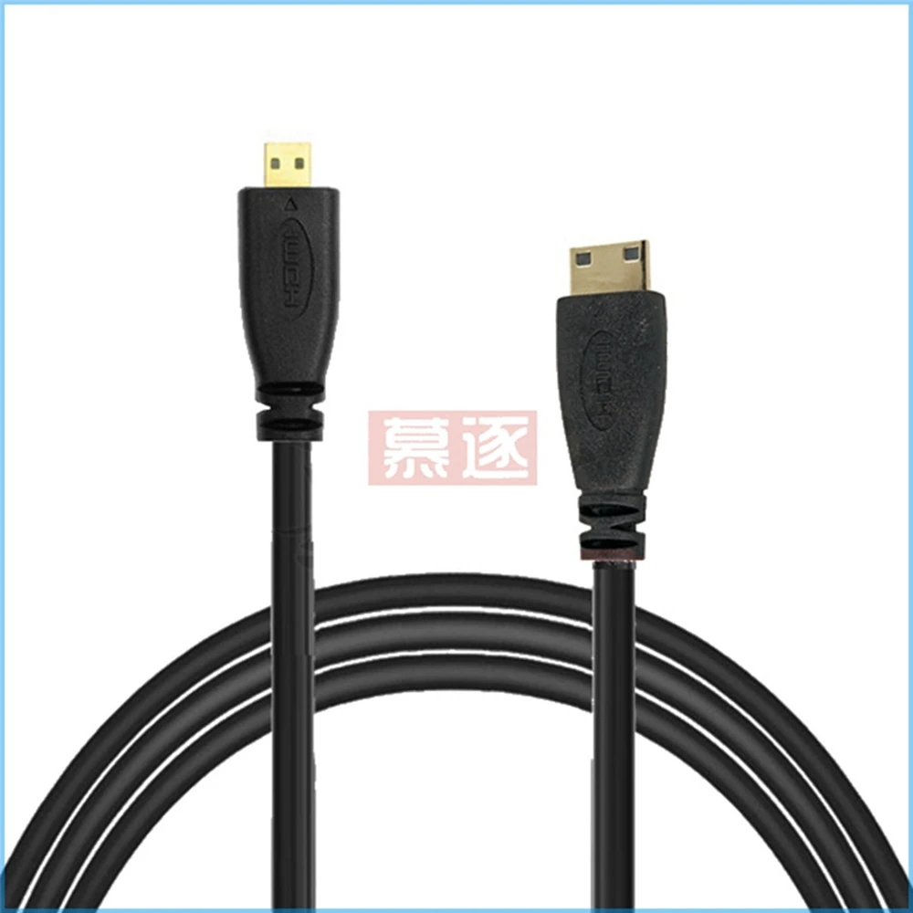 1 قطعة HD-متوافق 1.4 ذكر صغير إلى مايكرو HDTV نوع D ذكر كابل محول بيانات الفيديو 1080P 1FT