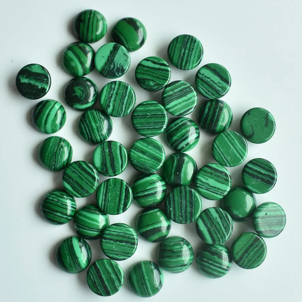 Modische, hochwertige gemischte runde CAB-CABOCHON Natursteinperlen für Schmuckzubehör, 12mm, Großhandel, 50 Stück/Lot, kostenloser Versand. – Detail 16
