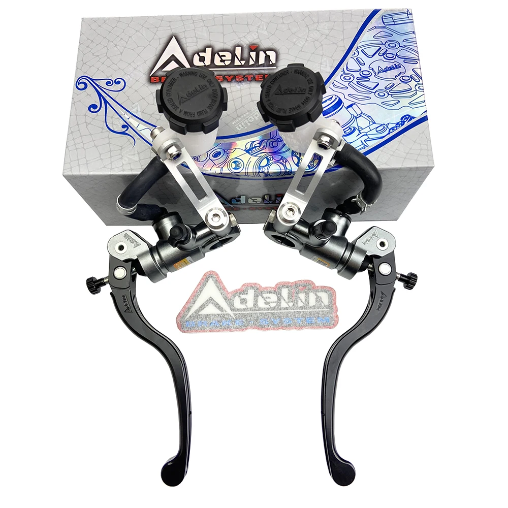 Adelin 19mm Motorcycle Brake Clutch Master Cylinder Hydraulic Pump handle For Honda R6 Fz6 Gsxr600 Zx-6r Z800 Yamaha Kawasaki