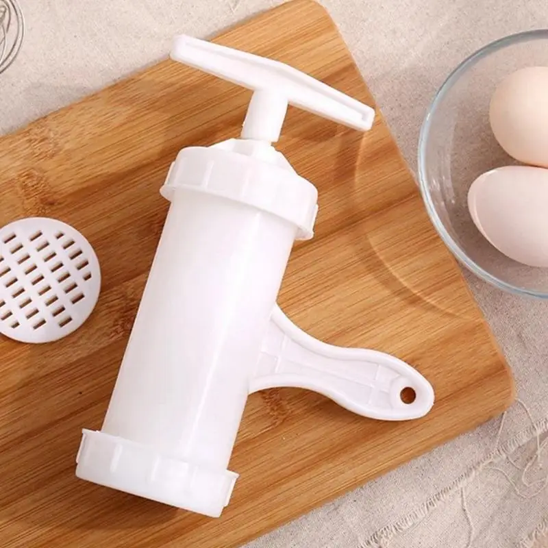 Manual Plastic Noodle Maker Press Pasta Machine Crank Cutter  Cookware Making Spaghetti Pressing Machine Kitchen Tool