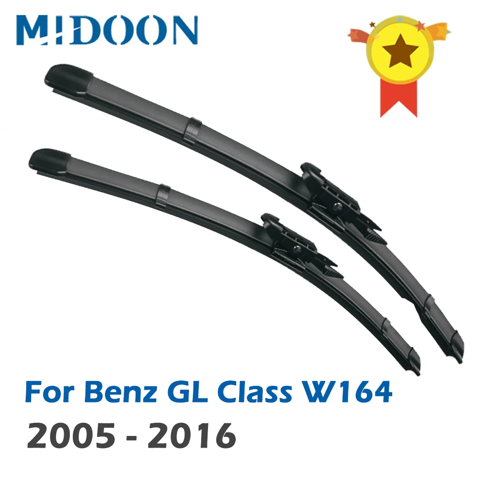 MIDOON Wiper LHD & RHD Front Wiper Blades For Mercedes Benz GL Class W164 2005 - 2016 Windshield Windscreen Front Window 28\