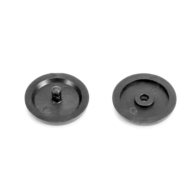 4 قطعة أحزمة مقعد السيارة السحابة زر التوقف ل Volkswagen VW Polo 6r 9n Golf 7 6 5 4 v mk4 mk5 mk7 mk2 mk3 GTI Caddy T4 T5 #5