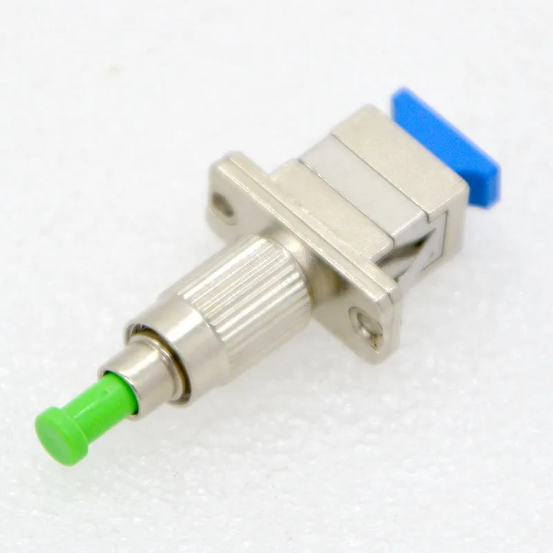 

10PCS New Fiber Optic Adapter Connector SC Female-FC Male Fiber Single- Multimode Flange Coupler Wholesale Free Shipping Brazil